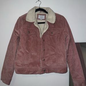 Faux Fur Trucker Jacket